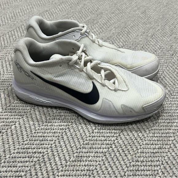 Size 7.5 Nike Court Air Zoom Vapor Pro 'White Black' Tennis Shoes Men’s